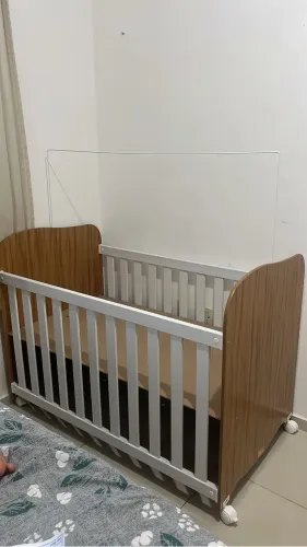Berço 3 em 1 com colchão