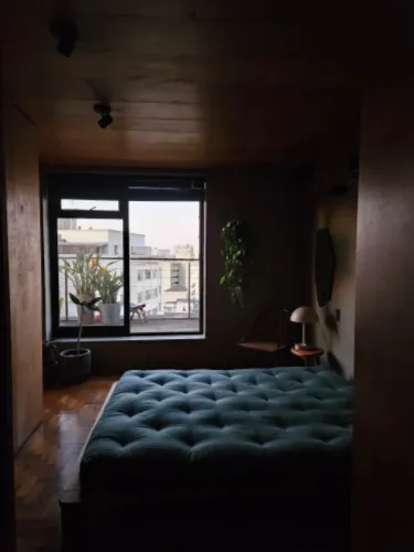 Futon 100% algodão semi novo