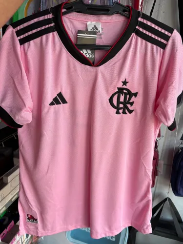 Babylook do Flamengo Rosa (M)