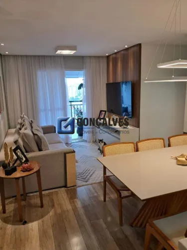 Apartamento 3 Dorms (1 Suíte) no Campestre  Santo André | 75m², 2 Vagas