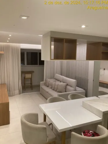 Aluga - se. Apartamento Mobiliado de Alto Padrão - Moderno, Planejado e Pronto para Morar