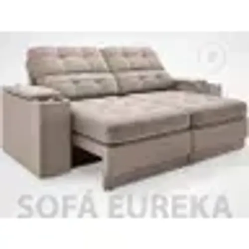 Sofá Retrátil e Reclinável Luxo