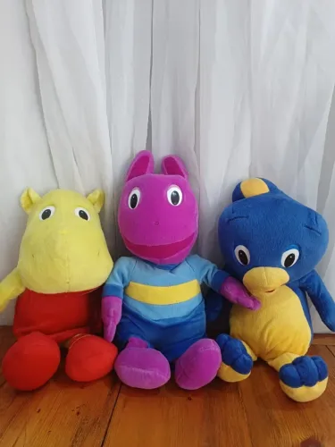 Kit 3 Bonecos Backyardigans Infantil