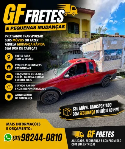 Frete e mudanças 