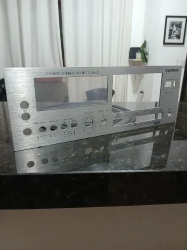 Tape deck Gradiente cd 3500 ( painel frontal)