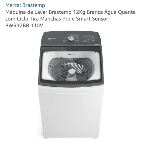 Máquina de lavar Brastemp 12k