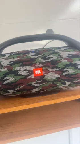 Aceito trocas - JBL Boombox Original Camuflada - Som Perfeito
