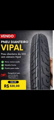 Pneu Dianteiro e Traseiro