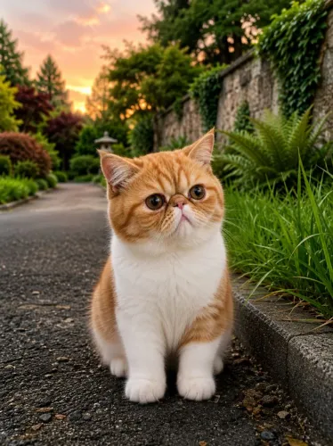 Filhote de gato Exótico 