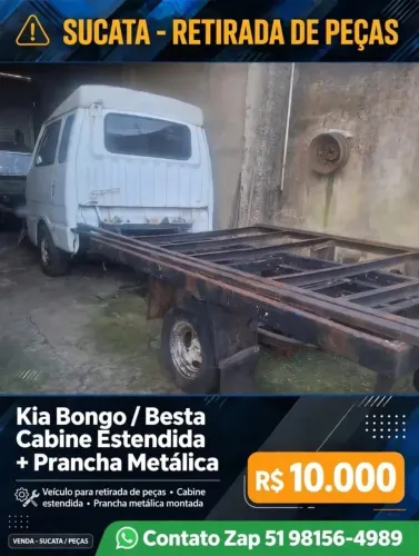 *SUCATA - VENDA SOMENTE INTEIRA E PARA RETIRADA DE PEÇAS*