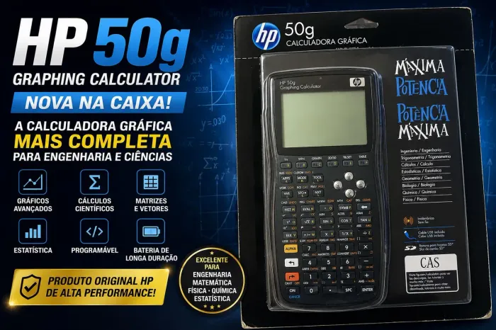 Calculadora Gráfica HP 50G Lacrada