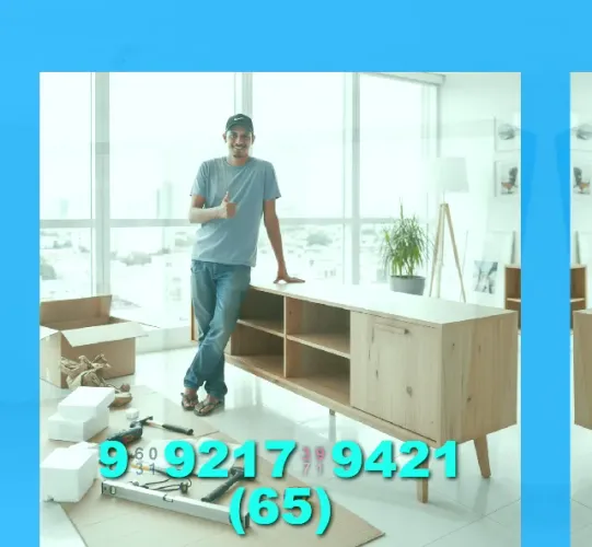 Montador de Móveis, urgente! Desmontagem e montagem rápida e segura!