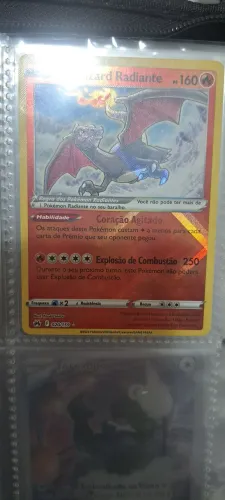 Charizard radiante (carta original copag)