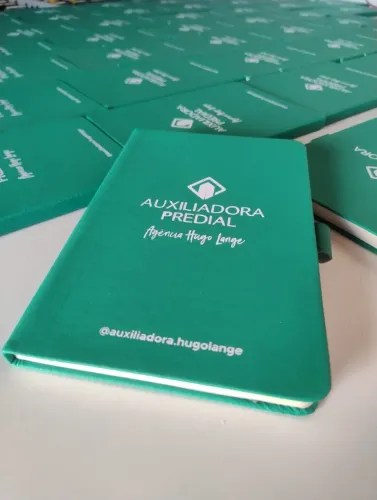 caderno - agenda - bloco - Personalizamos do seu jeito