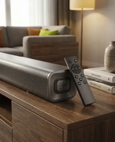 Soundbar 2.0 com Bluetooth 120W RMS Get com Controle Remoto