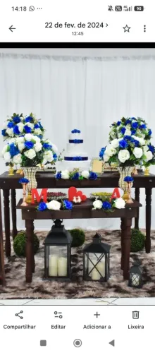 coisas de decoração de festa ?