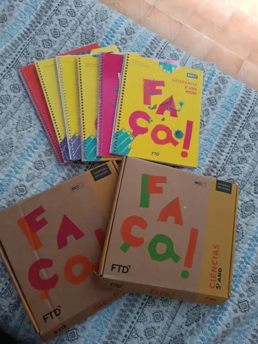 Livros 2º Ano FTD - Ciências e Geografia Novos