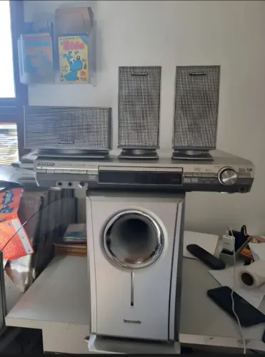 Homem Theather Panasonic Sa-ht 520 05 caixas + 01 subwoffeer