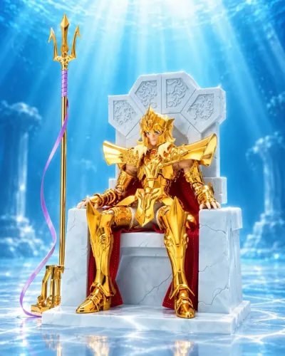 Cloth Myth Ex Poseidon Imperial OCE Bandai Lacrado