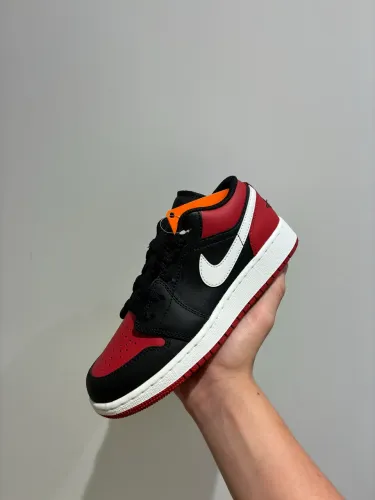 Nike Air Jordan 1 Low GS Alternate Bred Toe