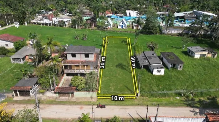Terreno pronto para construir no Litoral Sul