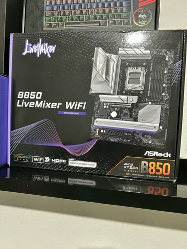 Placa mãe b850 Asrock Wi-Fi e Bluetooth