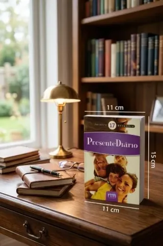Livro Devocional Presente Diário RTM - Edição De Bolso (11x15cm) - Janeiro A Dezembro