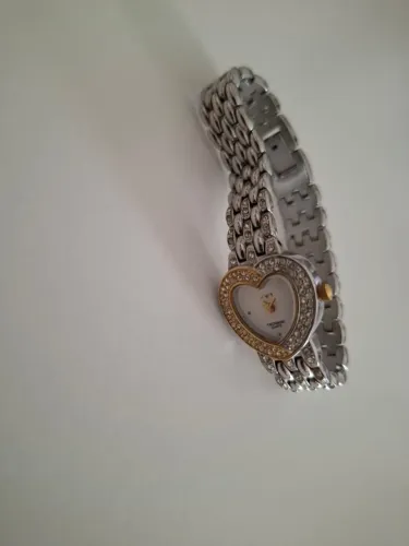 Relógio Technos feminino prata e dourado