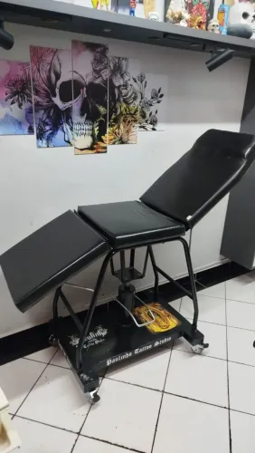 Maca com pedal regulagem de altura hidráulica