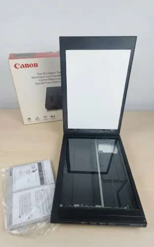 Scanner Canon Resolução 2400 Excelente Caixa Manual