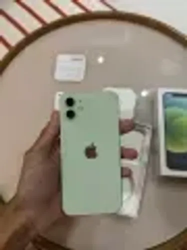 IPHONE 12 128 GB VERDE SEMI NOVO COM MARCAS DE USO E TODO ORIGINAL NUNCA ABERTO