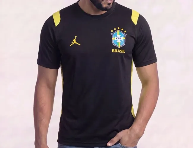 Camisa do Brasil de Treino Preta 2026