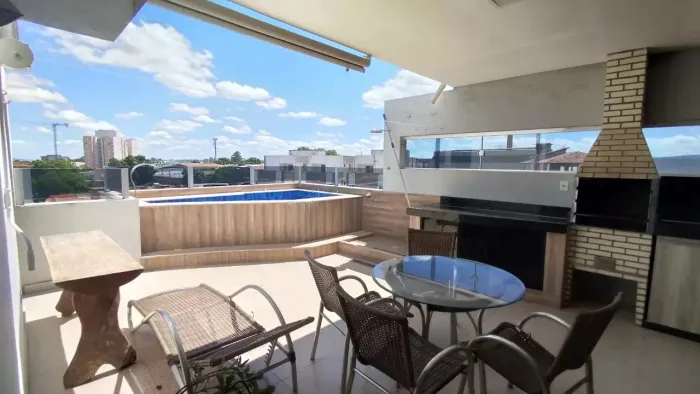 COBERTURA DUPLEX MOBILIADA COM PISCINA NO BAIRRO SÃO JOSÉ