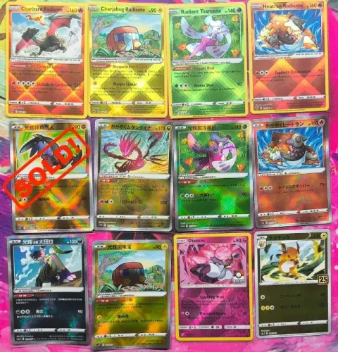 Cartas Pokémons Radiante