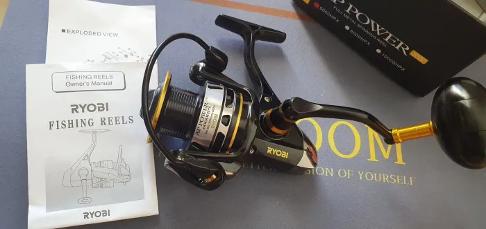 OPORTUNIDADE BRUTA! Molinete Ryobi AP Power 6000 ZERADO por preço de desapego!