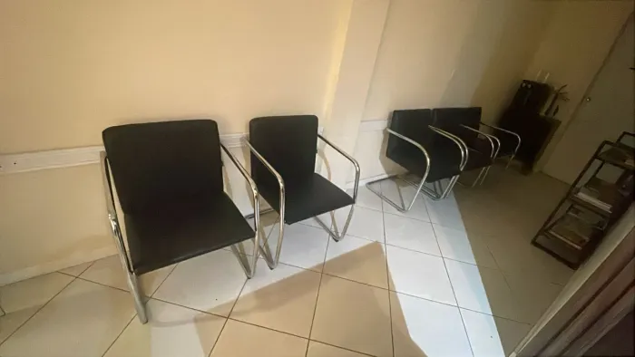 Cadeiras de recepção 