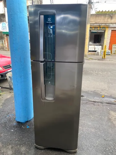 Geladeira Eletrolux inox duplex fros free