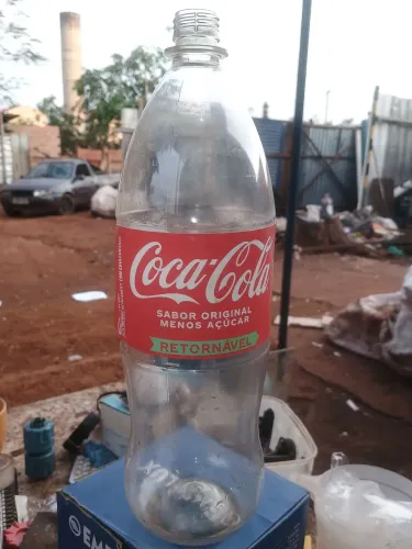 Garrafas de coca cola retornável