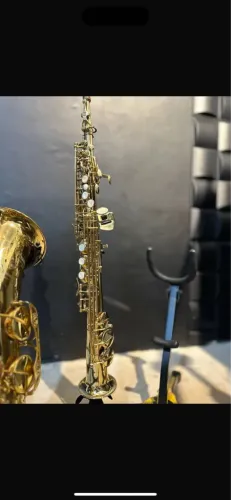 Saxofone soprano eagle sp 502