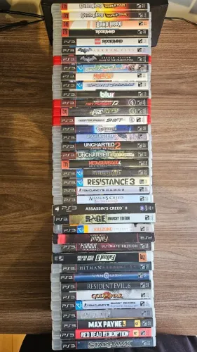 Jogos PS3 variados - Mande mensagem para saber o valor