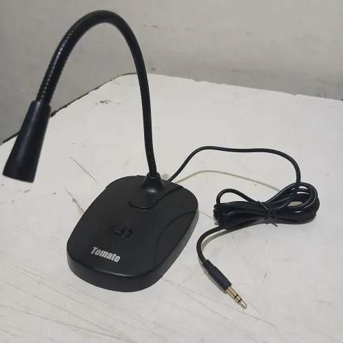 Microfone de Mesa Tomate. 