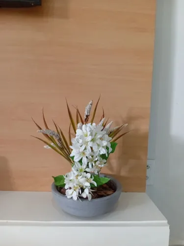 Arranjo artificial para decoração 