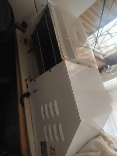 Batedeira de massa industrial e cilindro elétrico 