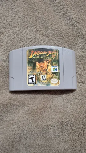 Cartucho N64 indiana jones