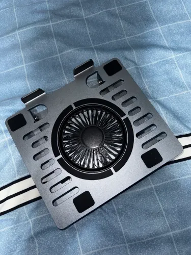 Suporte para Notebook SATE com Cooler, 2 USB e Altura Ajustável