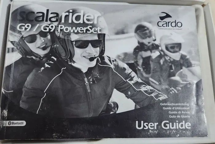Intercomunicador ScalaRider G9 original, completo