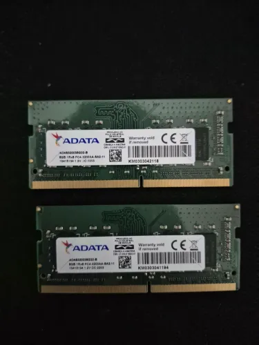 2x Memorias Ram Notebook
