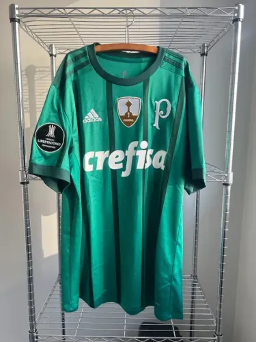 Camisa Adidas Palmeiras I (2017) - Patch Libertadores