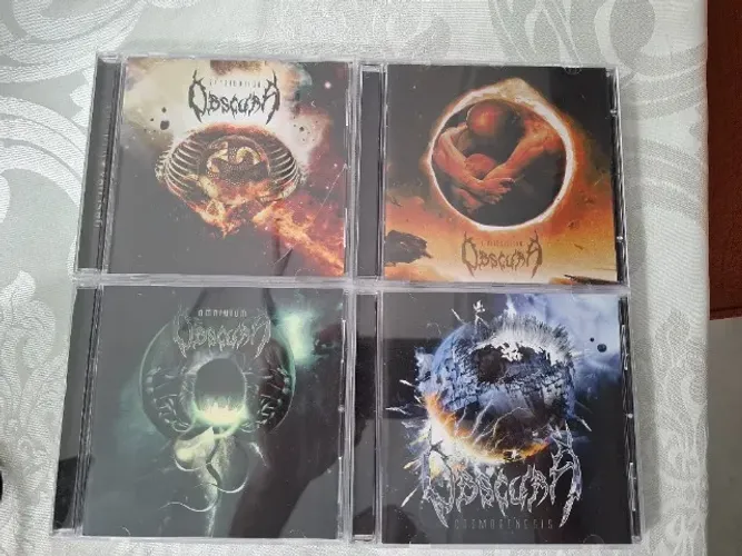 CDs de Death Metal - Obscura, Revocation, Entombed (valor unitário)