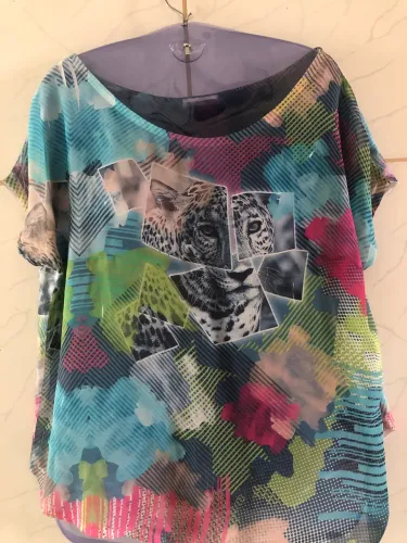 Blusa colorida (M)